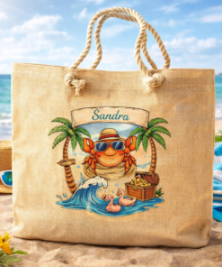 Sac en lin avec corde